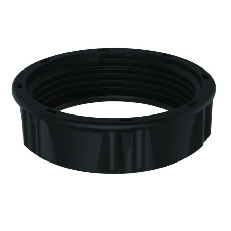 Lot de 25 écrous plastique recyclé 1” (40 ), noir