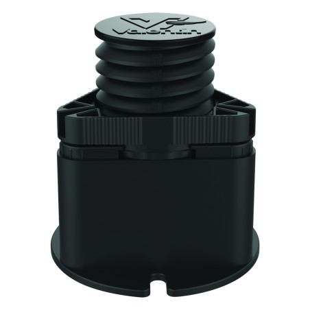 Pied de receveur de douche en plastique 100% recyclé hauteur réglable 65 à 110mm
