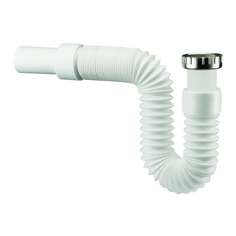 Lot de 34 flexibles extensibles Ø32mm, écrou métal 1"1/4, embout lisse Ø32mm
