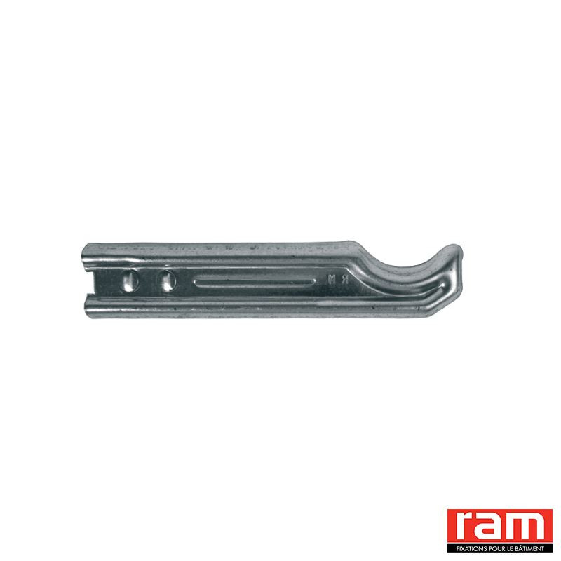 1 Support radiateur tradi à sceller axe L255 AZ