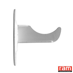 1 Support radiateur rideau viss axe L55 BL