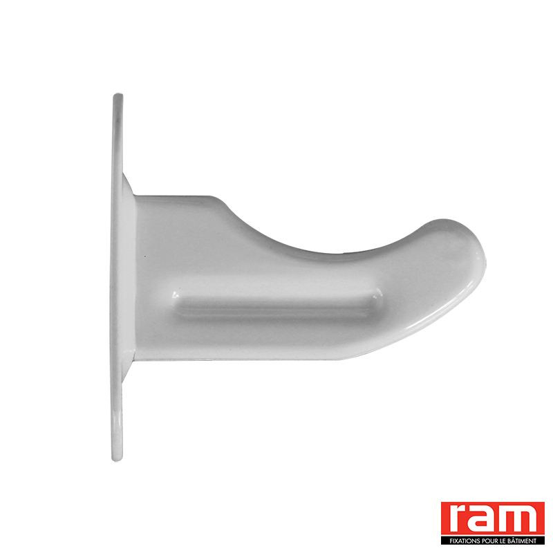 1 Support radiateur tradi viss axe L140 BL