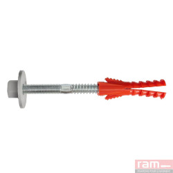 Fixation chauffe-eau 10x140pp Ecr.Nyl