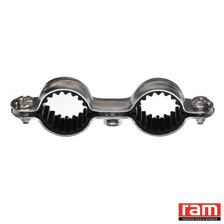 Boîte de 100 colliers doubles iso