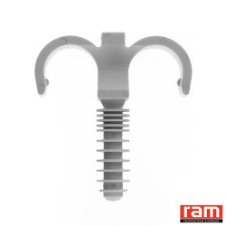 Seau de 250 RAMCLIP gris double