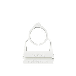Sachet 10 CLIPEA blanc 16-20