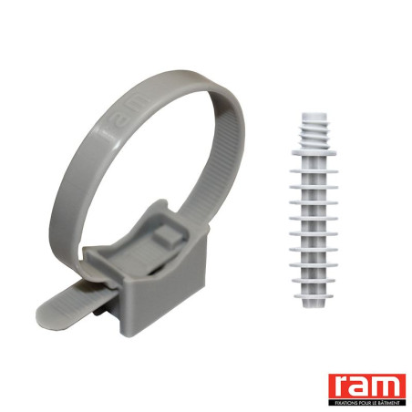 25 RAMTUB 16/32 + 25 pattes à vis