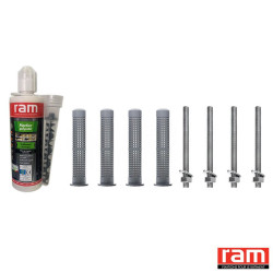 Kit fixation chimique 170 ml TAMIS15x130