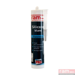 Mastic silicone sanit. trans 300ml