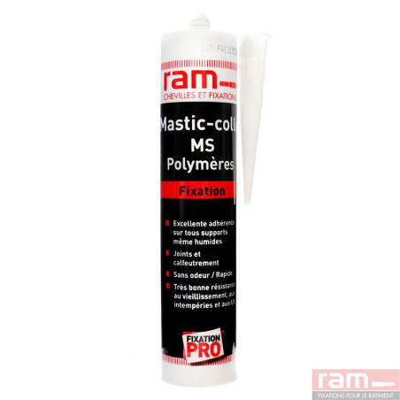 Mastic colle polymères trans 300ml