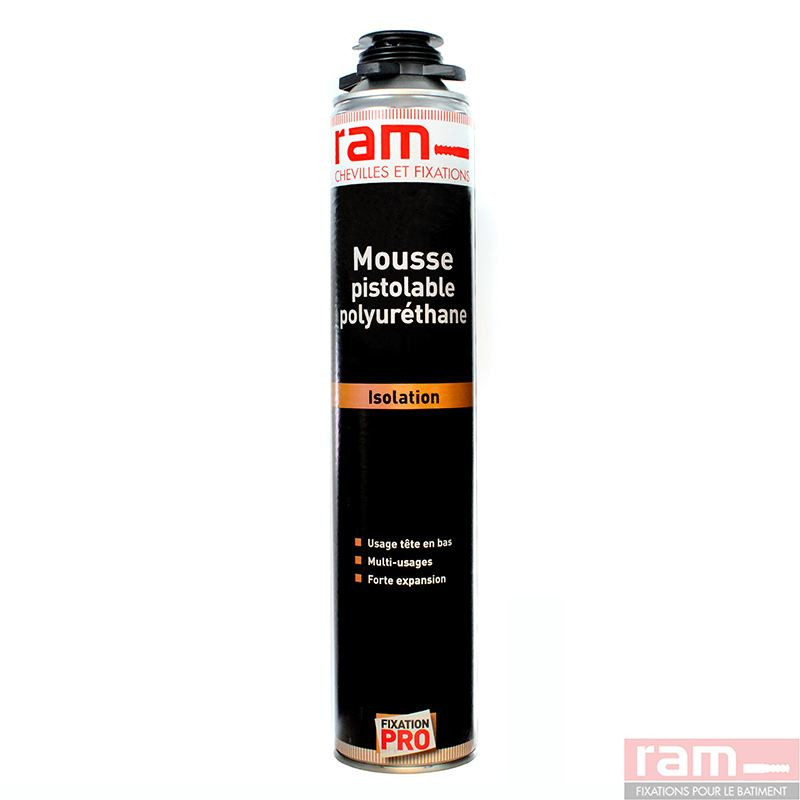 Bombe mousse PU pistolable 750ml
