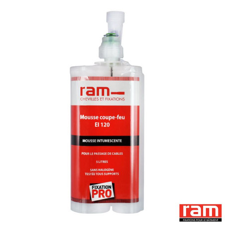 Mousse intumescente coupe feu 5L