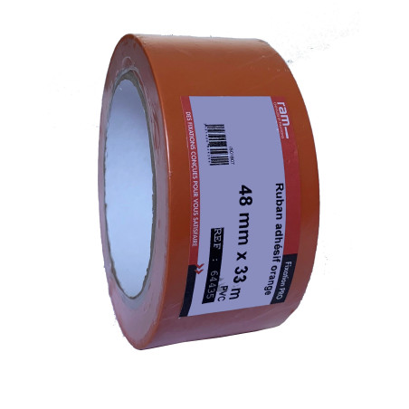 Ruban PVC orange 48mmX33M