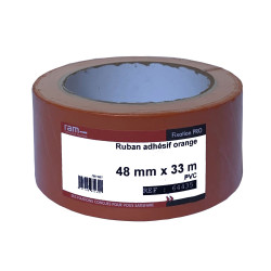 Ruban PVC orange 48mmX33M