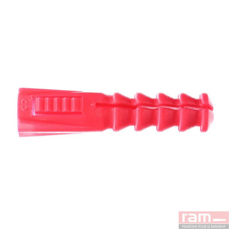 Sachet de 20 chevilles R8 rouges