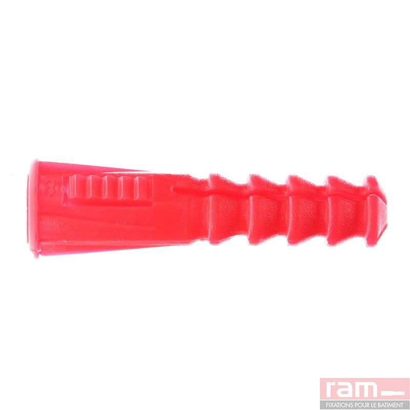 Seau de 2500 chevilles RC8 rouges