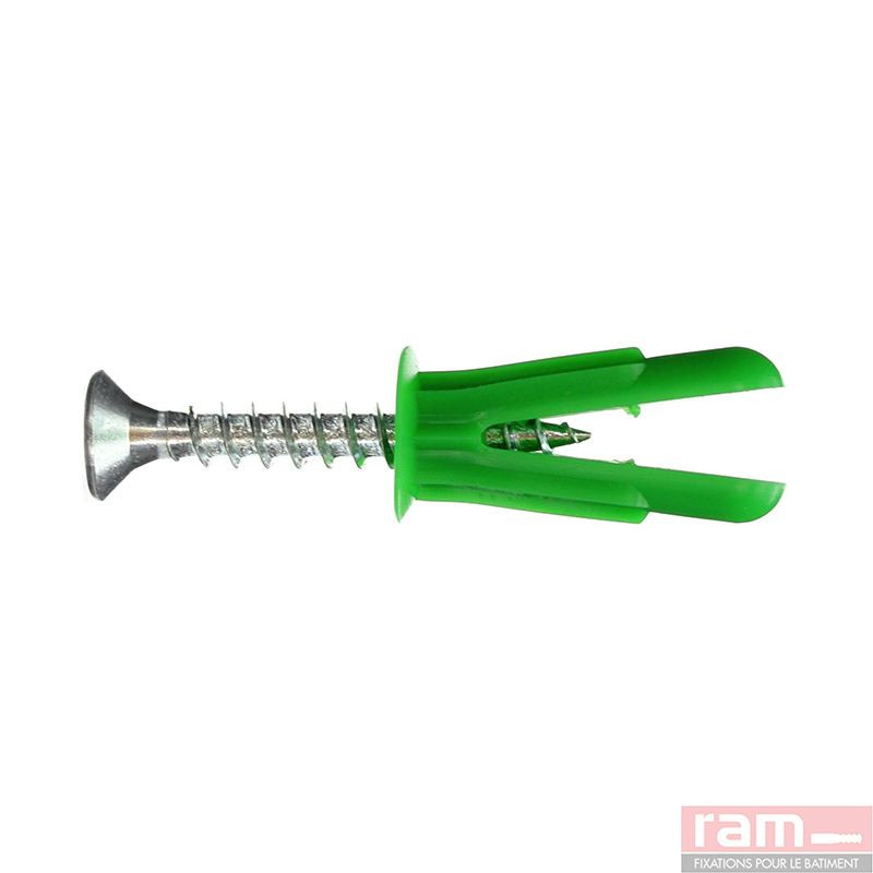 Boîte de 150 chevilles AGGRIP 2/5 + vis 4x30