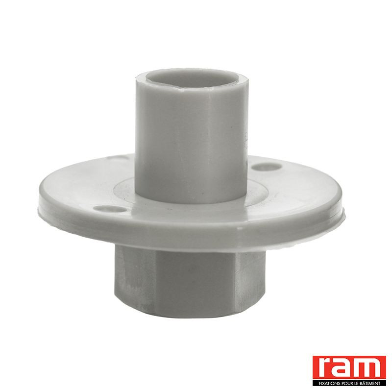 Boîte de 100 écrous nylon epaul.