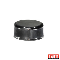 Boîte de 100 capuchon chromé clipser