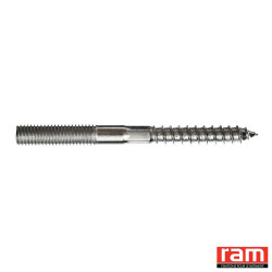 Boîte de 100 vis 2 filets 8x60