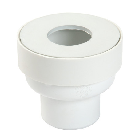 Siphon pour urinoir, en PVC blanc, avec joint en élastomère, Ø 33/42