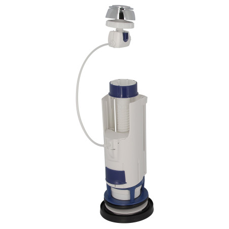 Mécanisme double volume économiseur d'eau, système à câble, culot G 2"