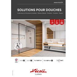 Siphon sol souple, nu sans grille ni bride, sortie vert. Ø50/63 ou horizontal Ø50