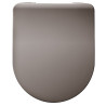 Abattant thermodur extra-plat Amiral Taupe