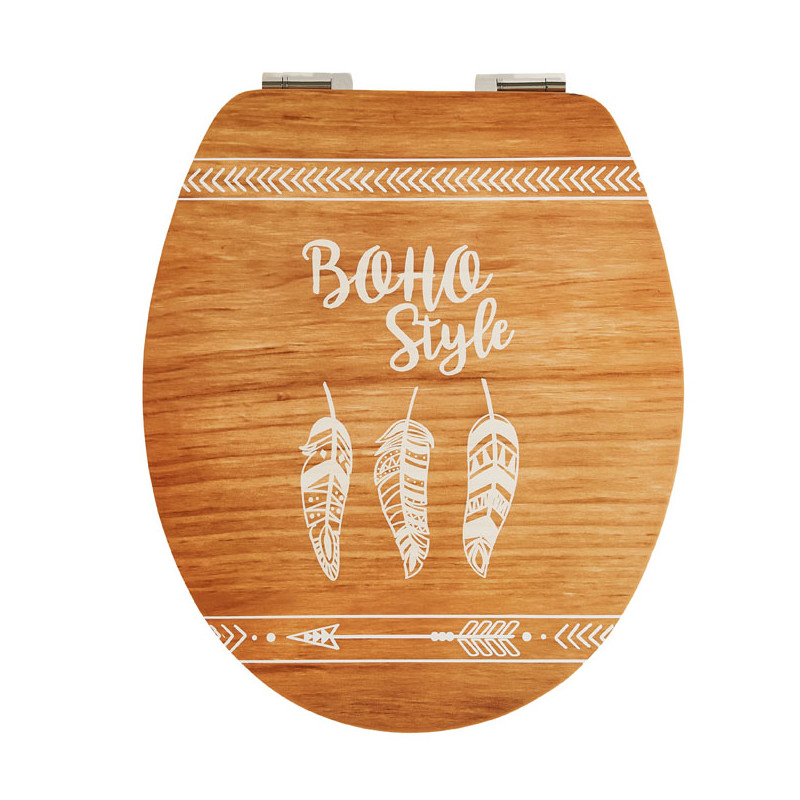 Abattant bois Diplomat Boho Syle fermeture ralentie