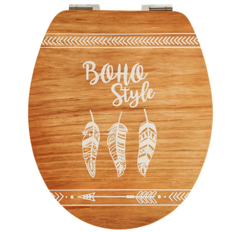 Abattant bois Diplomat Boho Syle fermeture ralentie