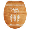 Abattant bois Diplomat Boho Syle fermeture ralentie