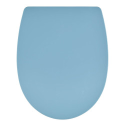 Abattant thermoplastique Marbella Bleu Nordique, fermeture ralentie, déclipsable