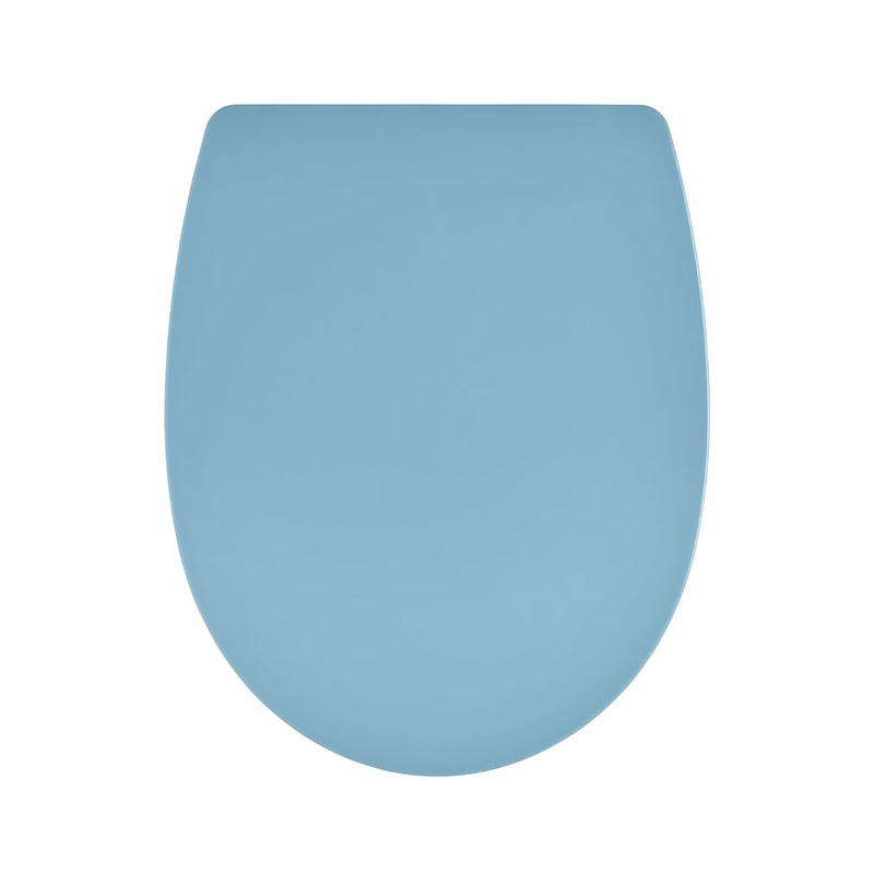Abattant thermoplastique Marbella Bleu Nordique, fermeture ralentie, déclipsable