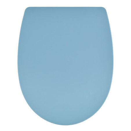 Abattant thermoplastique Marbella Bleu Nordique, fermeture ralentie, déclipsable