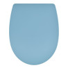 Abattant thermoplastique Marbella Bleu Nordique, fermeture ralentie, déclipsable