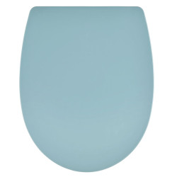 Abattant thermoplastique Marbella Celadon, fermeture ralentie, déclipsable