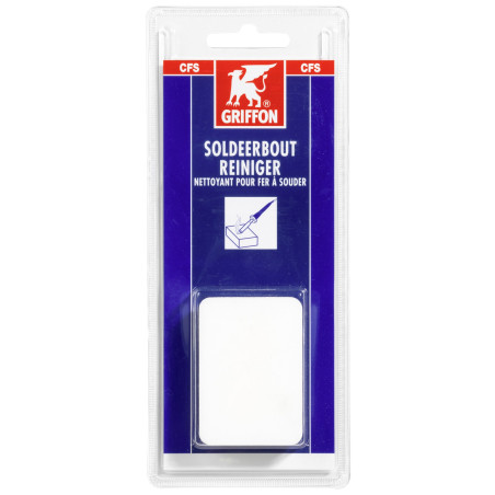 Pain de sel ammoniaque 80 G (blister) - Nettoyage des fers et pannes à souder
