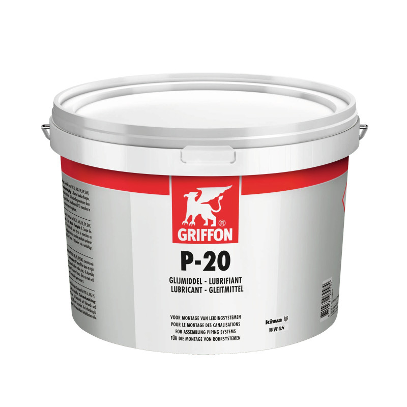 P-20 lubrifiant en pâte pour les emboîtements à joints 5 KG