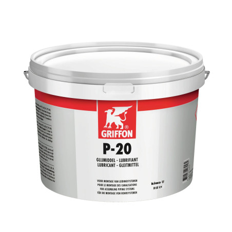 P-20 lubrifiant en pâte pour les emboîtements à joints 5 KG