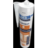 Mastic acrylique pour joints en maçonnerie et menuiserie cc 310ml couleur blanc