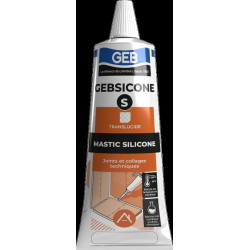 Mastic silicone pour étanchéité calfeutrement et collage technique