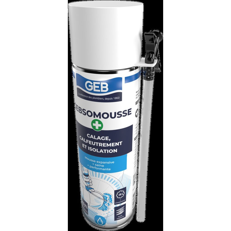 Mousse polyuréthane de calage de calfreutement et d'isolation - 0,1% isocyanates
