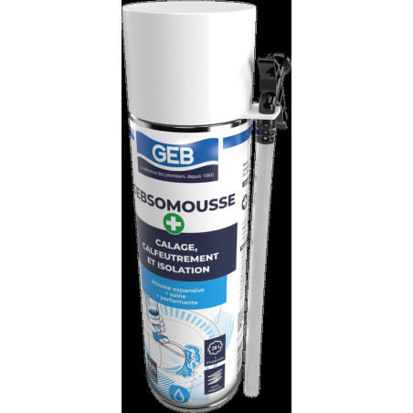 Mousse polyuréthane de calage de calfreutement et d'isolation - 0,1% isocyanates