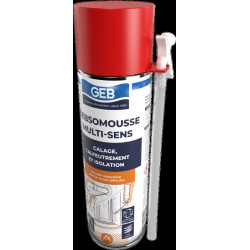 Mousse polyuréthane spéciale accès difficiles couleur crème 650/500ml