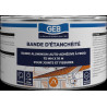 Bande auto adhésive à froid pour étanchéité des joints et fissures couleur alum, réf. 857090