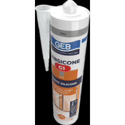 Mastic silicone étanchéité pour vitrages et constructions métallique, réf. 891253
