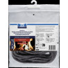 Tresse ronde étanchéité pour portes de poèles, insets, chaudières avec gorge, réf. 832390