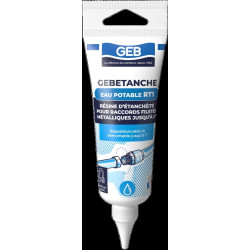 Résine anaérobie pour étanchéiténdes raccords filetés eau potable couleur blanc
