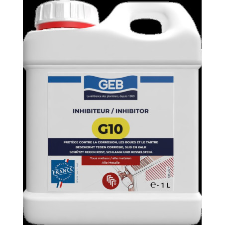 Liquide protection des installations de chauffage contre corrosion, boue, tartre, réf. 870110