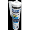 Mastic silicone neutre avec frongicide pour étanchéité des appareils sanitaires, réf. 890523